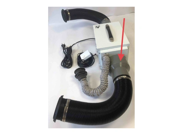 ARIDA Overgang fra 125mm til 90mm for Arida S8 og S12